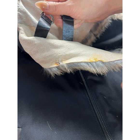 Vintage Mackage Long Coat w/Fur Collar P/S - - Picture 4 of 15